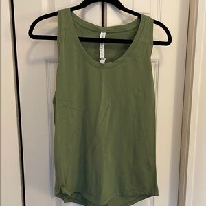 Olive Green Love Tank